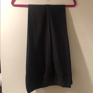 Black pinstripes pant